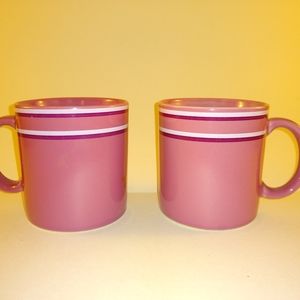 CHROMATICS stoneware  coffee mugs